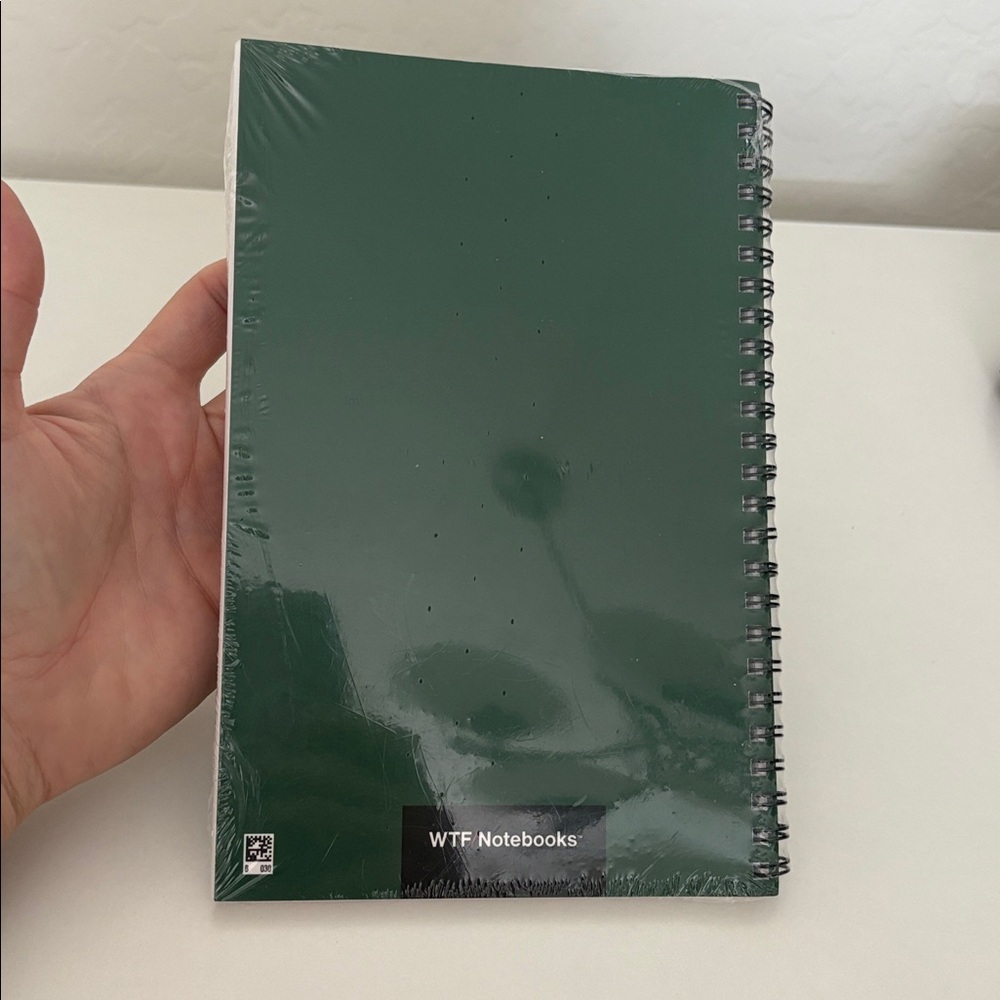 Green Spiral Notebook - "Reasons why I like dogs more than people" WTF Brand - Picture 8 of 8